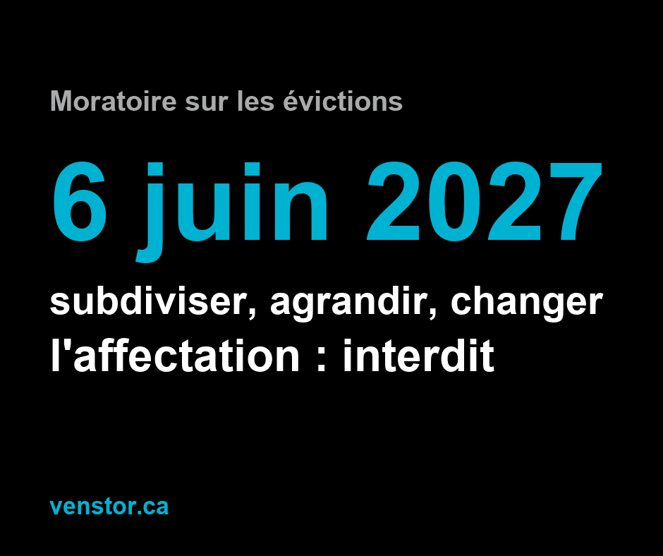 Moratoire sur les évictions au Québec : ce que tu peux encore faire jusqu'en 2027