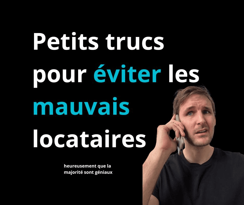 Comment j'ai évité de louer à la mauvaise personne (mon processus de vérification)